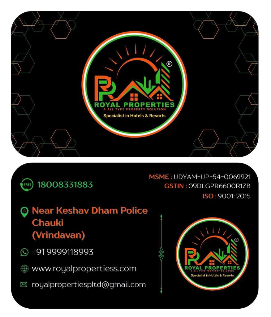 Royal Properties Official Business Card